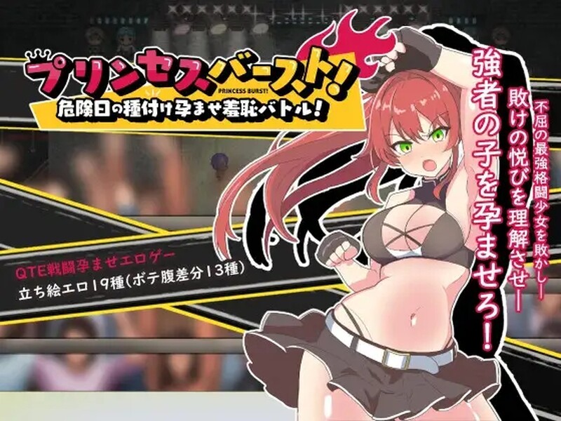 【格斗RPG/战斗H/动态2C】公主爆破!危险日种植孕育羞耻之战!(プリンセスバースト!危険日の種付け孕ませ羞恥バトル! )V1.02 内置AI汉化【600MB】-ACG游戏姬