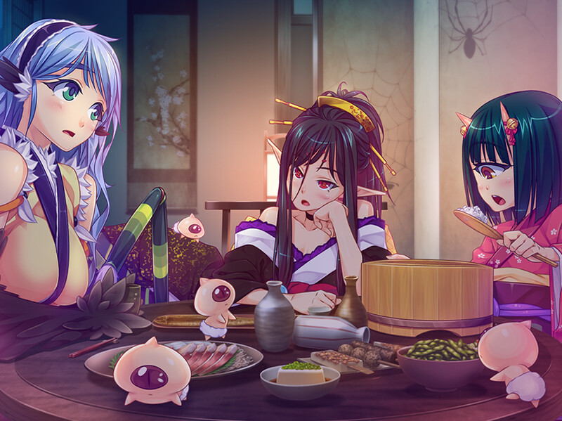 【拔作ADV/同居魔物娘/2C】与魔物娘们的乐园～蜘蛛与鸟与◎～（魔物娘たちとの楽園～蜘蛛と鳥と◎と～）V1.0 AI汉化+全CG【1.70G】-ACG游戏姬