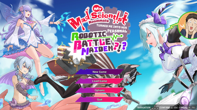 补档【回合RPG/萝莉女仆/多空】疯狂科学家室友(My Mad Scientist Roommate)V1.0 STEAM原版EN【3.30G】-ACG游戏姬