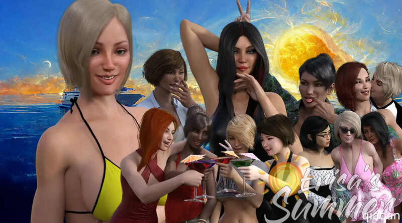 [更新]【欧美SLG/动态/3C】埃里萨斯之夏（Erisa’s Summer）V0.7.2 汉化中文【PC+安卓双端-3.40G/更新】-ACG游戏姬