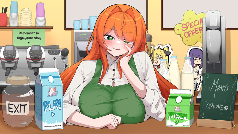 ST9月新作【经营SLG/互动养成/全动态2C】Cowgirl’s Café STEAM官中【1.30G/新作】-ACG游戏姬