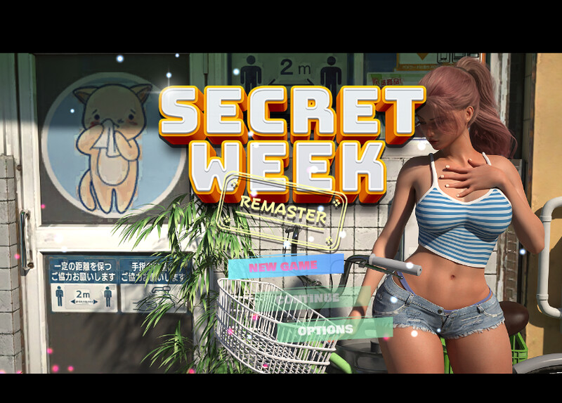 DL8月新作【探索RPG/同居生活/动态】秘密の週間秘密の週間（Secret Week Remaster）V1.0 AI汉化【1.60G】-ACG游戏姬