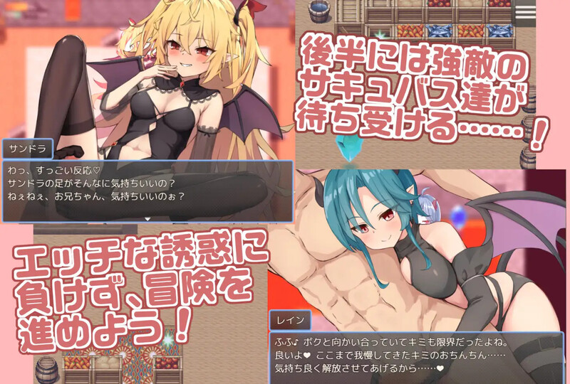 图片[5]-DL10月新作【探索RPG/战斗H/魅魔色诱】继续追随的魅魔酱～（ 続おっかけサキュバスちゃん～The Book of Succubus～）V1.02 AI汉化【1.20G】-ACG游戏姬