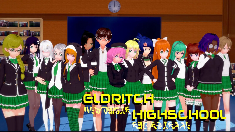 [更新]【日式SLG/动态】埃尔德里奇高中（Eldritch Highschool）V0.1.1c 汉化中文【PC+安卓-1G】-ACG游戏姬