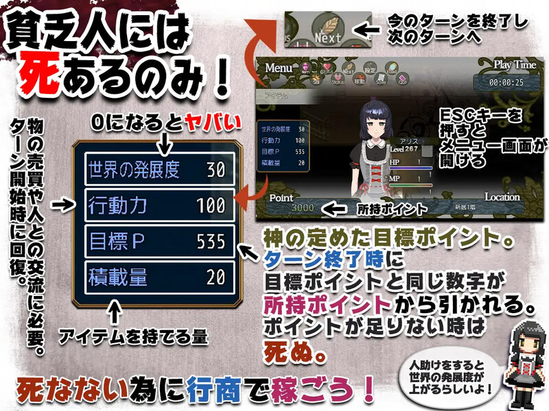 图片[2]-补档【探索RPG/卖春/异种X】神游世界大战：行商x死亡游戏（神ゲー世界大戦～行商×デスゲーム～）V1.05 DL官方中文 【2.30GB】-ACG游戏姬