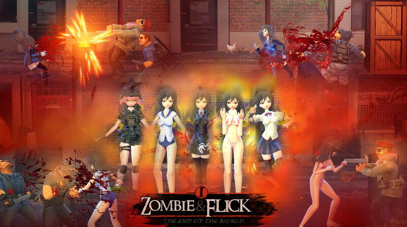 ST11月新作【街机ACT/强X异种X/全动态】僵尸快打（Zombie Flick） Build.16312191 STEAM官中【800MB】-ACG游戏姬