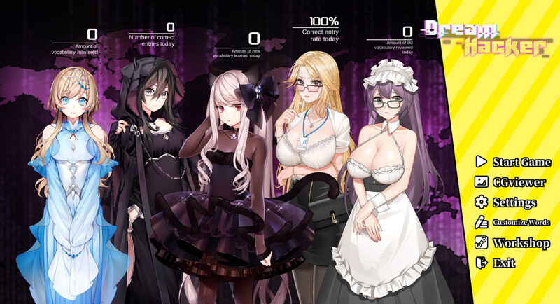补档【互动SLG/触摸抚摸/全动态】梦境骇客（Dream Hacker）Build.12489918 STEAM官中【1.90GB】-ACG游戏姬