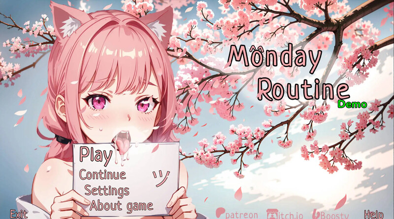 [初始]【日式SLG/动态】周一例行公事（Monday Routine）V0.1.0 汉化中文【PC+安卓-500MB】-ACG游戏姬