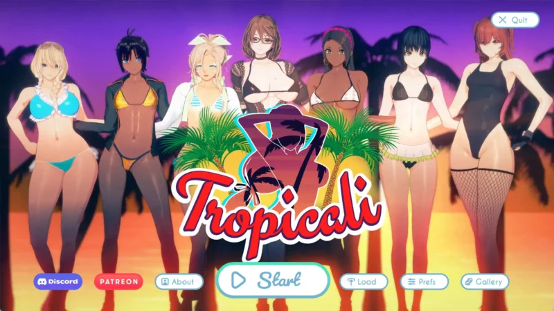 精翻版[亚洲风SLG/动态] 热带天堂 Tropicali v0.9c 精翻版 [PC+安卓-3.40G]-ACG游戏姬
