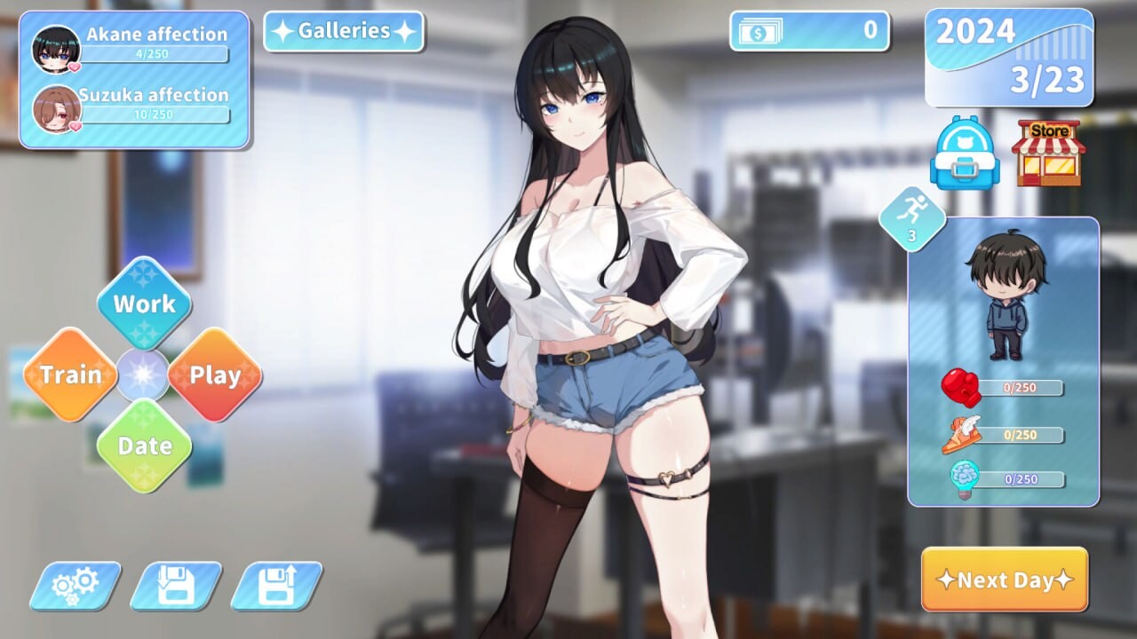 图片[2]-更新[大型SLG/互动养成/动态] 小姐！别耽误我上分！ v1.1.30 官中步兵版 [6.40G]-ACG游戏姬