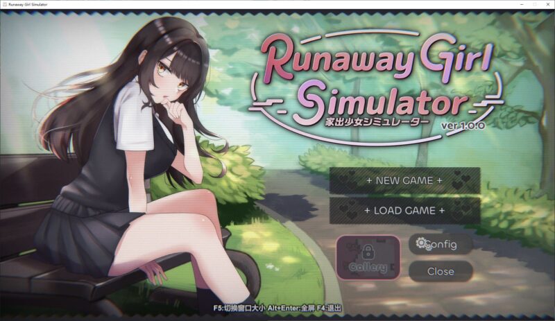更新[互动SLG/3D作品/动态] 家出少女模拟器 Runaway Girl Simulator Ver1.0.2 官方中文版 [1.70G]-ACG游戏姬