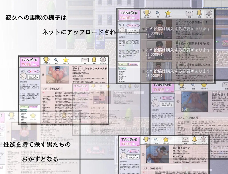 图片[2]-补档【探索RPG/直播露出/羞耻萝莉】她的诊察（彼女の診察）V1.0 汉化中文【500MB】-ACG游戏姬