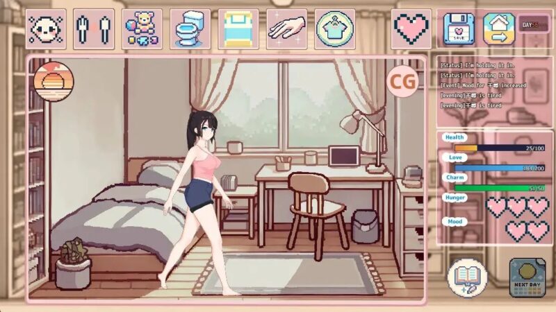 新作[养成互动SLG/步兵] 我的可爱蛋日记 たまご娘育成日記:My Cute Egg Diary v1.1 官中版 [980M]-ACG游戏姬
