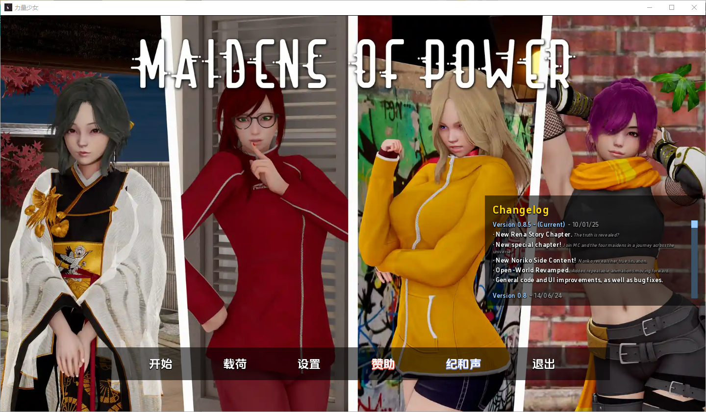 更新[亚洲风SLG/动态] 力量少女 权力少女 Maidens of Power v0.8.5 汉化版 [PC+安卓-5.0G]-ACG游戏姬
