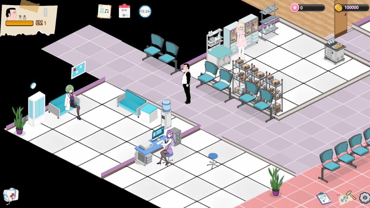 更新[经营SLG/互动养成/NTR/AI生成] 黑山综合医院 黒山総合病院 BM General Hospital V1.9 官中步兵版 [1.80G]
