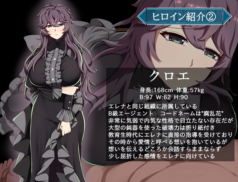 新作[日式RPG/NTR寝取/阿黑颜/巨乳爆乳] 特工艾琳娜 ～与无能部下的危险任务～ エージェント・エレナ ～無能な部下との危険な任務～ Ver1.02 AI汉化版+存档 [1.80G]