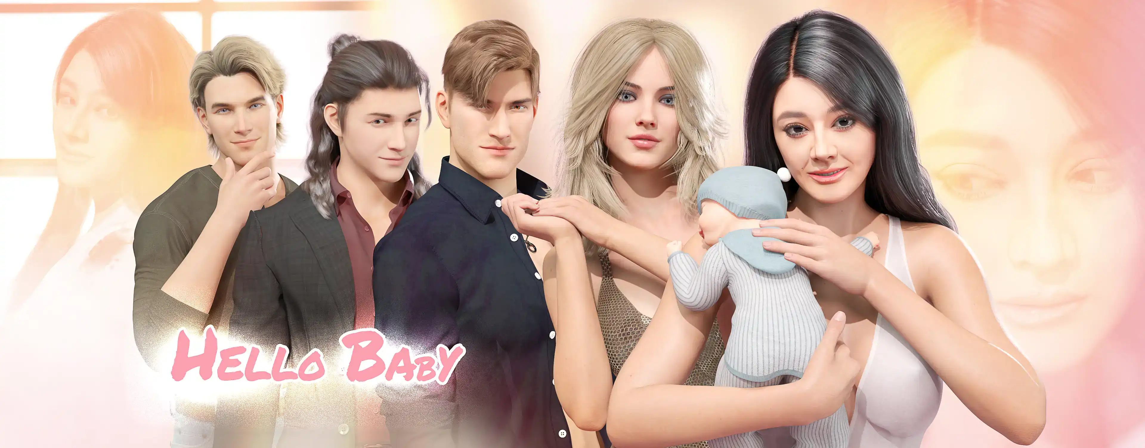 图片[1]-更新[欧美SLG] 你好宝贝 Hello baby V1.03 汉化版 [PC+安卓-2.70G]-ACG游戏姬