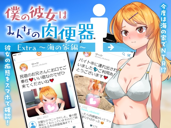 补档[日式RPG/NTR] 女友是大家的肉便器 僕の彼女はみんなの肉便器 Extra ～海の家編～ 机翻版 [PC+安卓-1.30G]-ACG游戏姬
