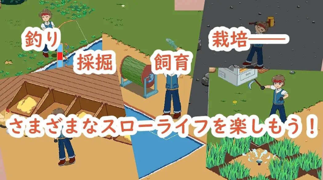 图片[2]-新作[像素经营SLG/动态] 牧场与料理 牧場與料理 官中版 [320M]-ACG游戏姬