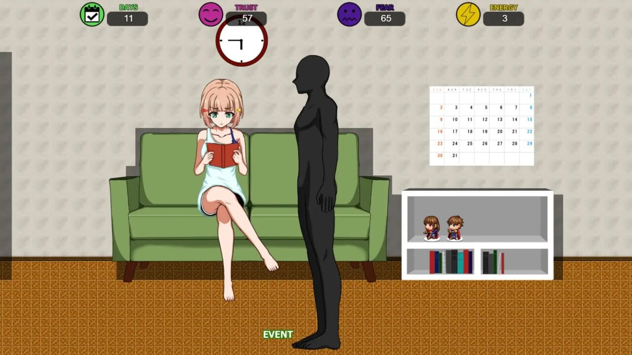 新作[互动SLG/像素动态] 失忆少女 Girl with Amnesia AI汉化版 [1.20G]-ACG游戏姬