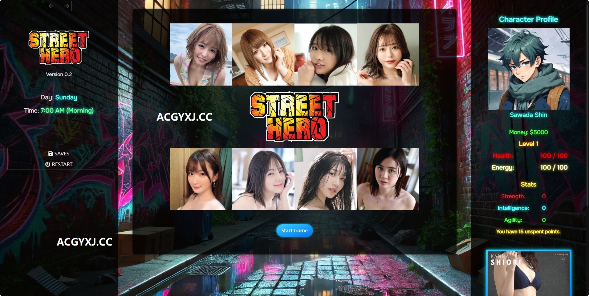 图片[5]-更新[亚洲风HTML/真人/动态] 街头英雄 Street Hero V0.5a 浏览器转中文 [9.10G]-ACG游戏姬