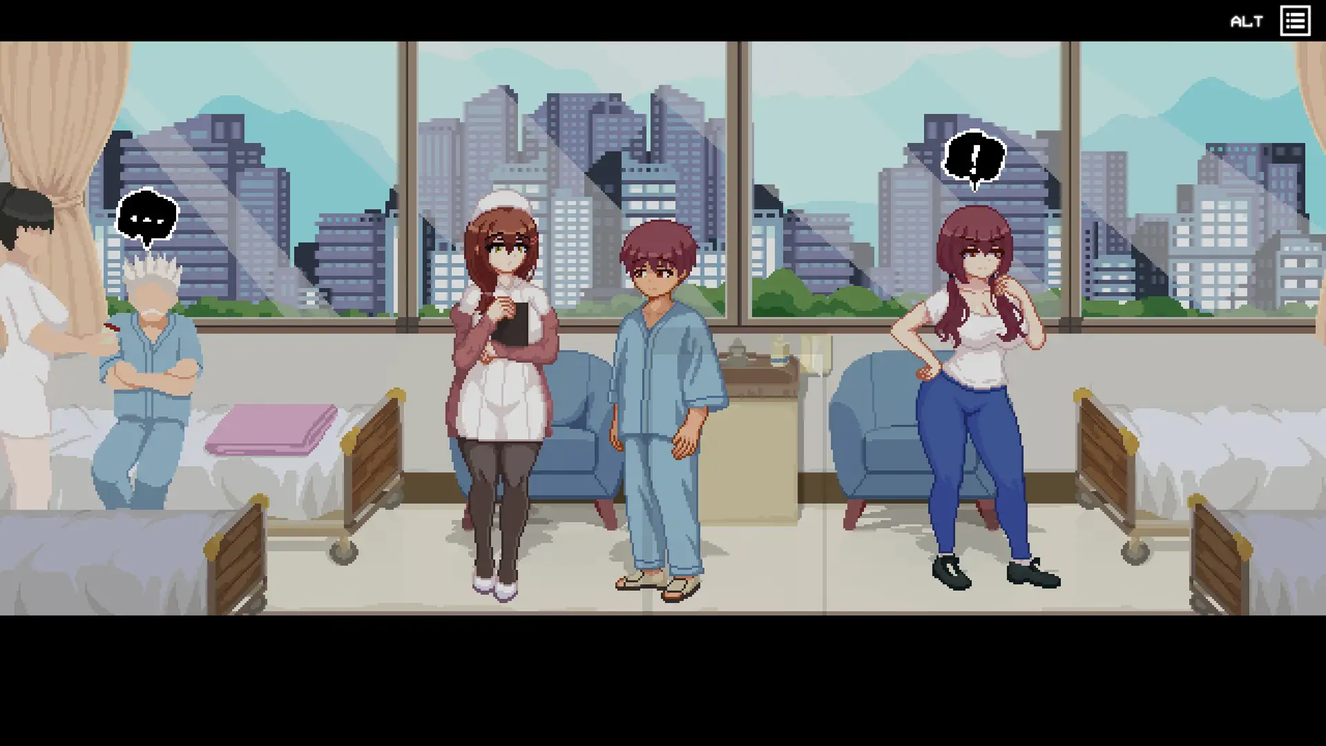 图片[2]-新作[恐怖ACT/反向X/男受/像素动态] 医院诱惑 Hospital Seduction 官方中文版 [360M]-ACG游戏姬
