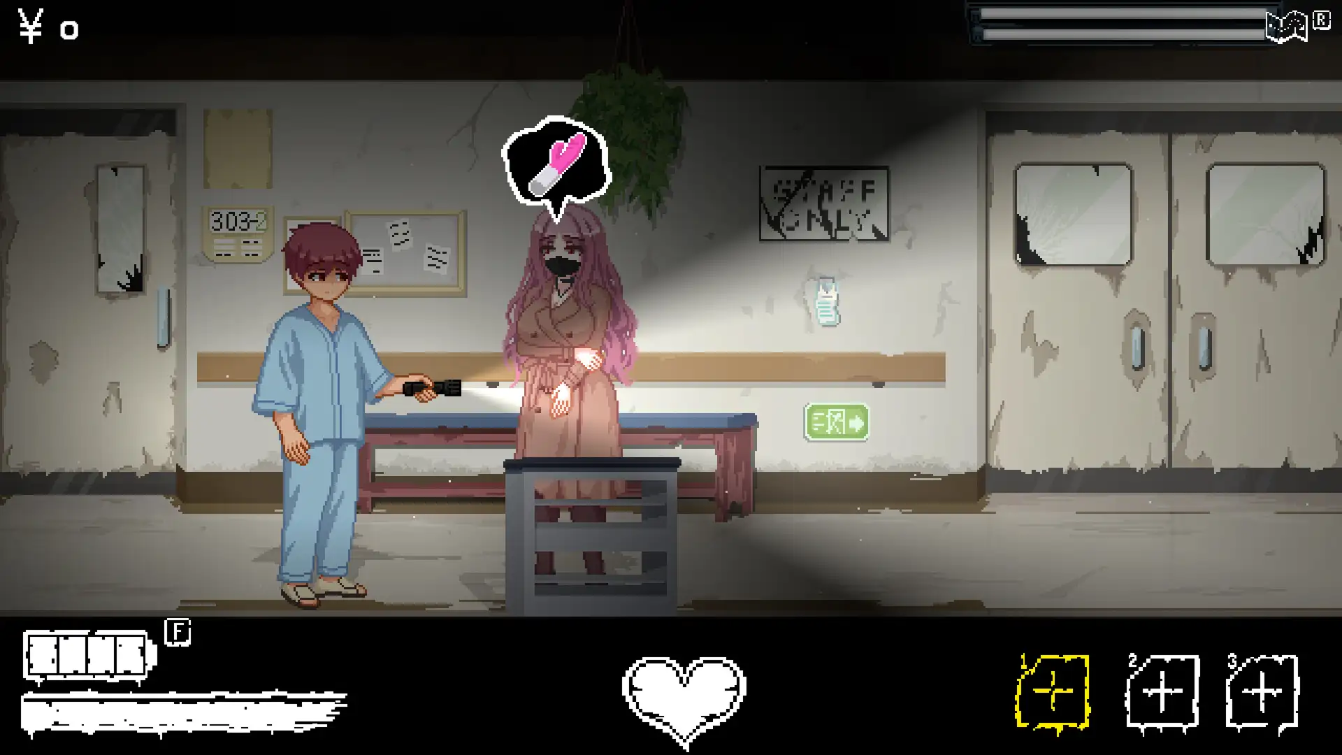 图片[4]-新作[恐怖ACT/反向X/男受/像素动态] 医院诱惑 Hospital Seduction 官方中文版 [360M]-ACG游戏姬