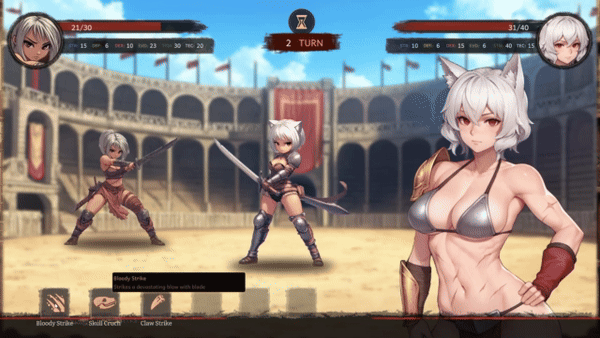 新作[亚洲风SLG/动态] 激情角斗场：阿奎隆之恋 Sex Arena: Passion of Aquilon 官中步兵版 [1.10G]-ACG游戏姬