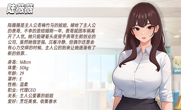 图片[6]-更新[沙盒SLG/都市后宫/动态] 职场幻想 Workspace Fantasy -Ver1.3.4- 官方中文步兵版 存档+全DLC [5.0G]-ACG游戏姬