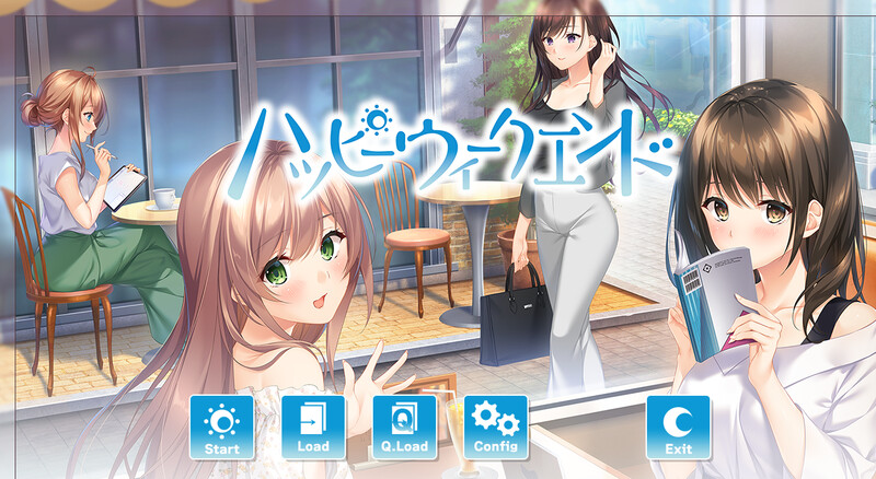 DM6月新作[日式ADV/纯爱] 快乐周末 ハッピーウィークエンド V1.0.1 AI汉化版 全CG存档+特典 [4.50G]-ACG游戏姬