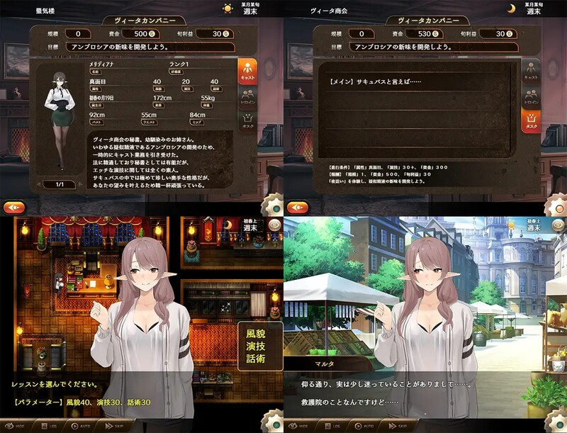 图片[3]-[像素RPG/幻想/巨乳/爆乳/动态] 魅魔公司 サキュバスカンパニー AI汉化版 [1.80G]-ACG游戏姬