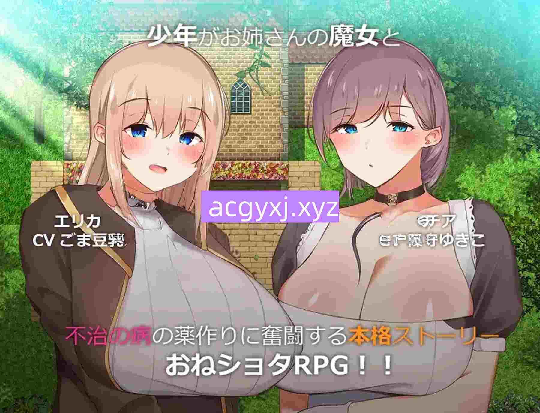 图片[2]-新汉化[日式RPG] 我与魔女的樱花恋曲～甜蜜姐弟恋～ 僕と魔女の桜物語～イチャラブおねショタ～ 机翻版 [1.50G]-ACG游戏姬