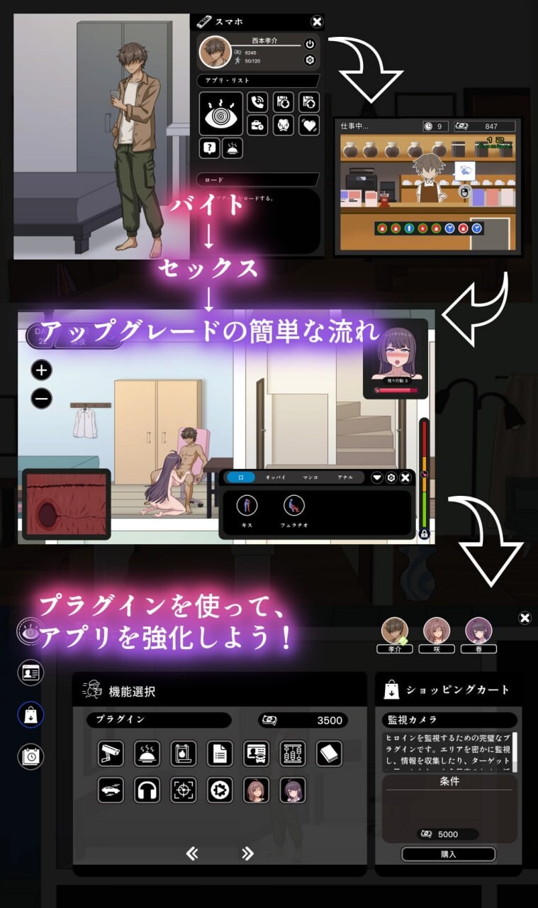 图片[3]-新作[日式SLG/熟女/人妻/动态] NTR家族 内嵌AI汉化版 [1.50G]-ACG游戏姬