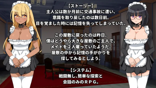 [日式RPG/新汉化] 与女仆的日常 v1.0  内嵌AI汉化版 [PC+安卓440M]-ACG游戏姬