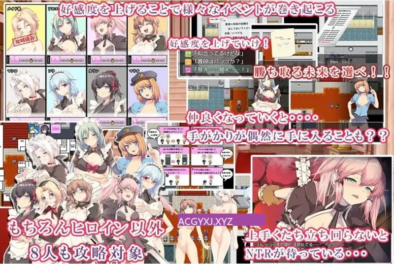 [日式RPG/新汉化] 间谍任务 ～贵族的女仆～ v1.0 内嵌AI汉化版 [2.50G]-ACG游戏姬