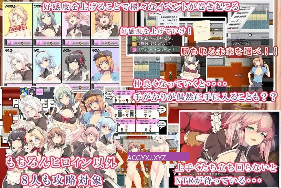 [日式RPG/新汉化] 间谍任务 ～贵族的女仆～ v1.0 内嵌AI汉化版 [2.50G]-ACG游戏姬