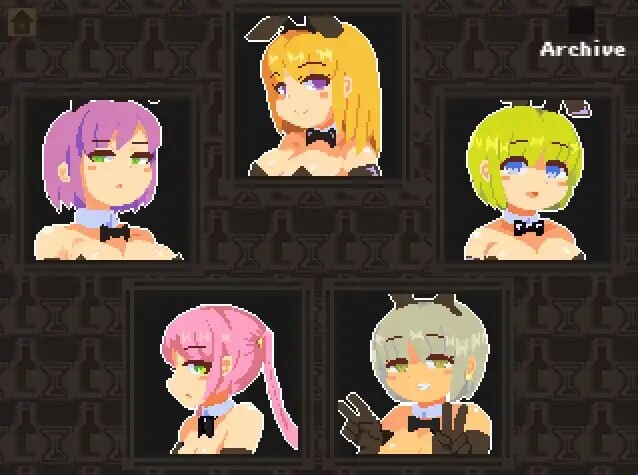 图片[2]-新作[日式SLG/兔女郎/像素动态] 兔女郎酒吧闲聊 BunnyBarTalk 官中步兵版 [290M]-ACG游戏姬