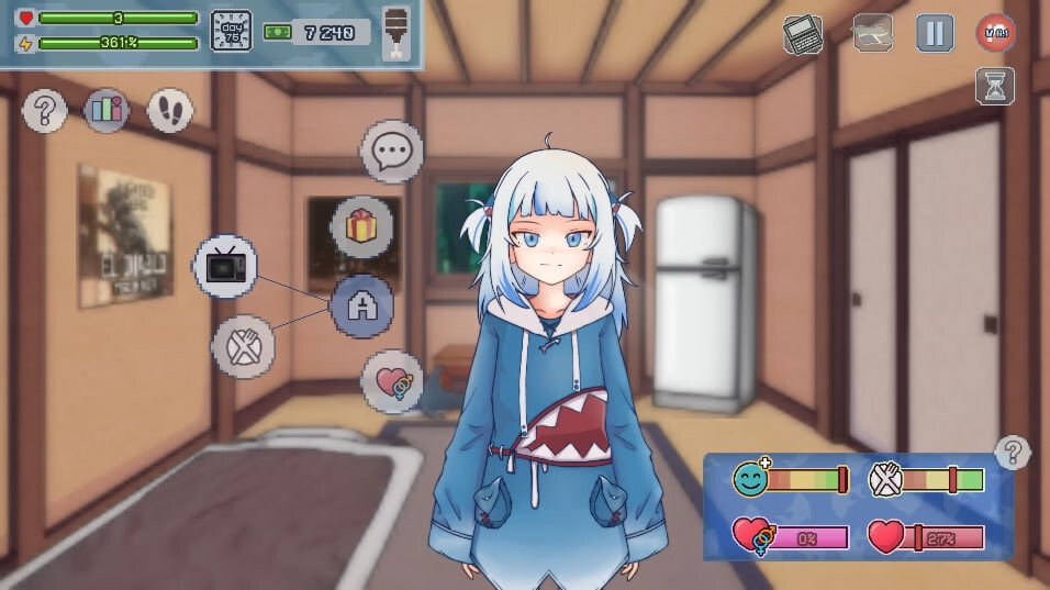新作[探索SLG/2D/萝莉] 鲨影潮生：岛屿秘辛 Shiftide Sharki v0.1  AI汉化版 [PC+安卓1.40G]-ACG游戏姬