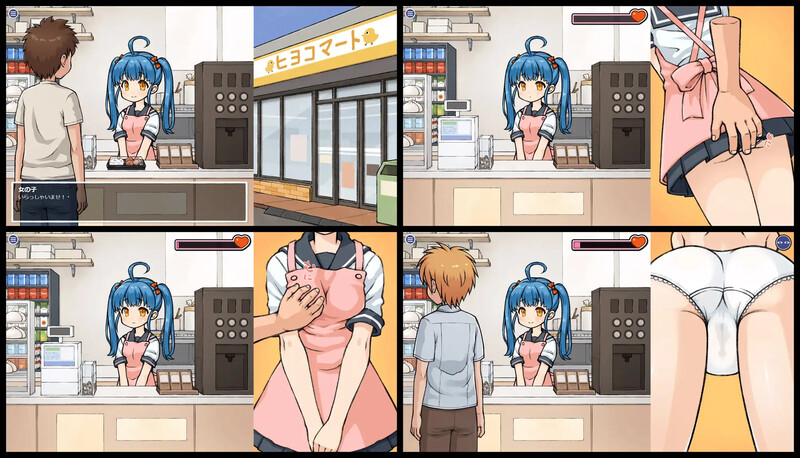 [互动SLG/触摸抚摸] 透明人间：对便利店女孩子的恶作剧 透明人間 Build.11421116 STEAM官中版 [1.40G]-ACG游戏姬
