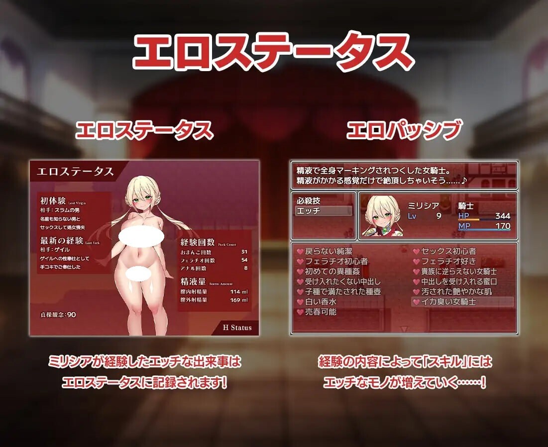 图片[5]-新作【回合RPG/战斗H/强X异种X】性骑士物语（性騎士物語 ～少女に迫る淫欲貴族～）官中步兵版+全回想存档 [910M]-ACG游戏姬