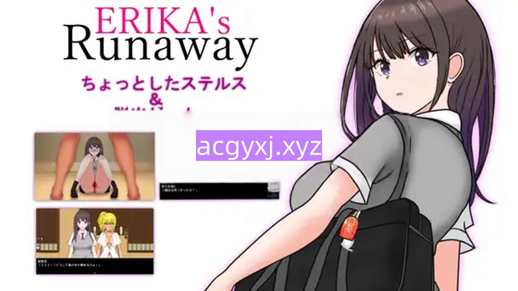 增添AZ[日式RPG] 艾瑞卡的逃亡 ERIKA’s Runaway  内嵌AI汉化版+作弊码+攻略 [PC+安卓3.40G]-ACG游戏姬