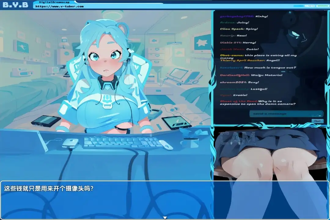 图片[2]-新汉化[地牢RPG] V-TUBER(虚拟主播) v0.5  内嵌AI汉化版 [1.0G]-ACG游戏姬
