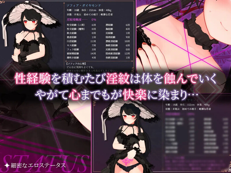 图片[2]-[日式RPG/3D/异种X] 索菲娅与巴比伦的淫纹～孤高天才魔导士的堕落～ ソフィアとバビロンの淫紋~孤高なる天才魔導士の堕落~ AI汉化版+全回想存档 [1.50G]-ACG游戏姬