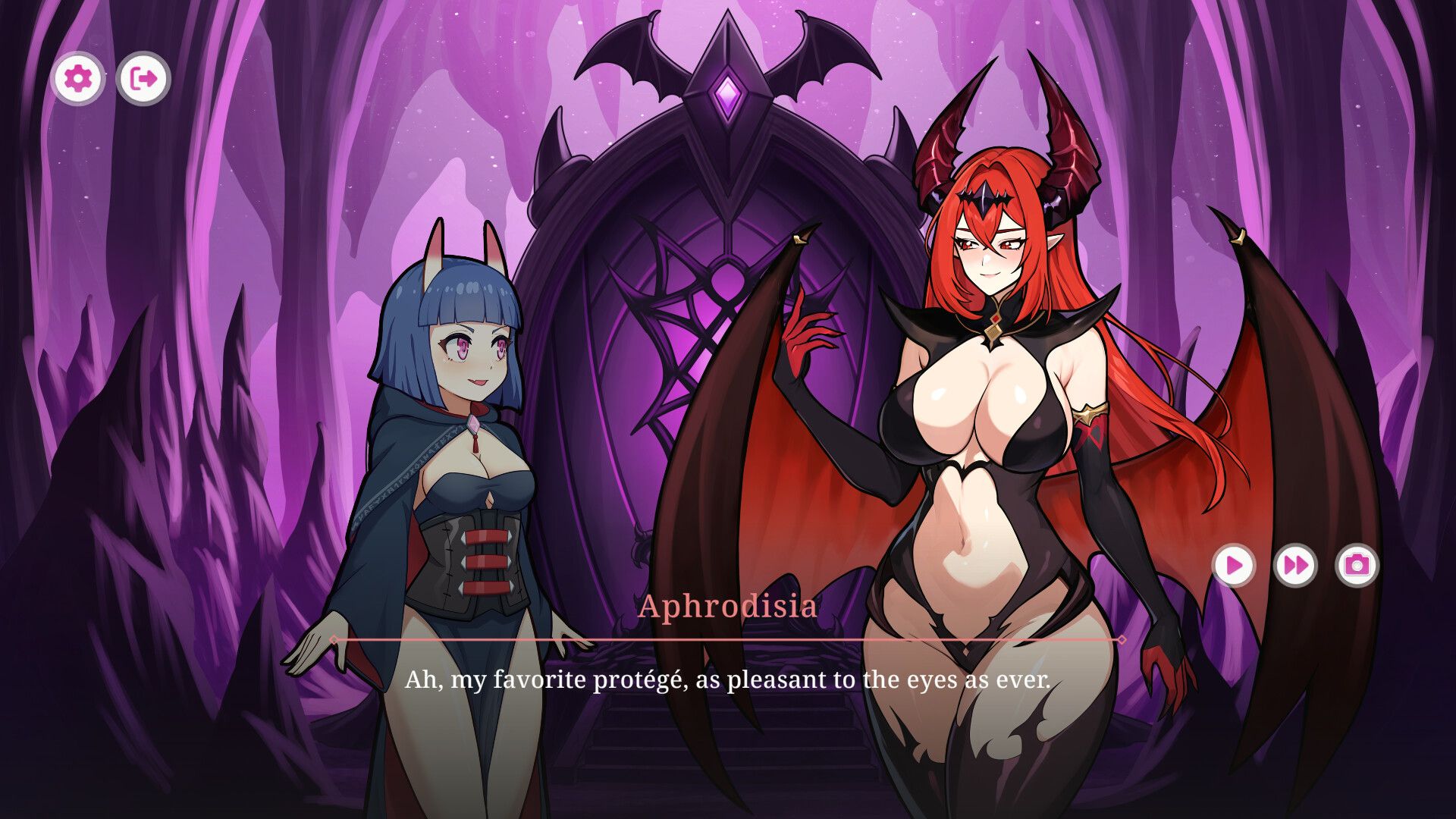 新作[亚洲风SLG/隐秘/欲望] 阿芙萝狄西亚的魅魔：阿可的初吻 Succubus of Aphrodisia: Ako’s First Embrace 官方中文步兵版 [3.0G]-ACG游戏姬