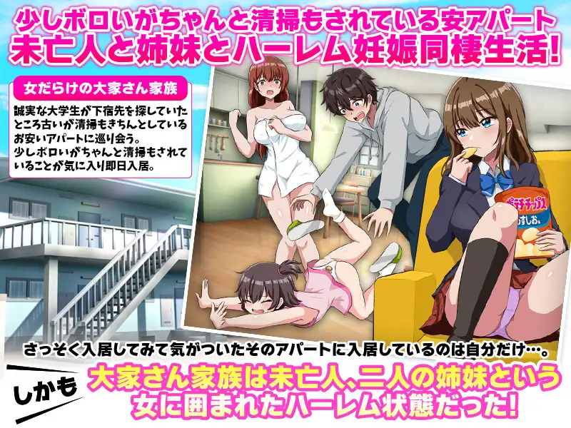图片[2]-新作[互动RPG/后宫] 欢迎来到阳光公寓！ おひさま荘にようこそ！ AI汉化版 [1.0G]-ACG游戏姬