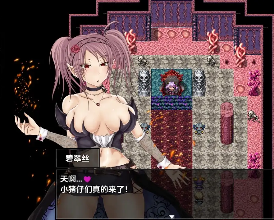图片[3]-新汉化[互动RPG/战斗/冒险] 蒂娜猩红牢狱的女剑士 v1.03  内嵌AI汉化步兵版 [PC+安卓2.60G]-ACG游戏姬