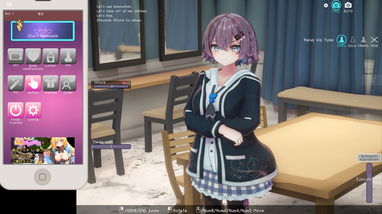 图片[2]-破解版[爆款SLG/3D/动画] 催眠偶像 Hypnotic Idol 催眠アイドル 女子大生ライバーと催眠アプリでエッチしちゃう話 Ver1.026 Steam官方中文版+去码+去阴影+存档 [400M]-ACG游戏姬
