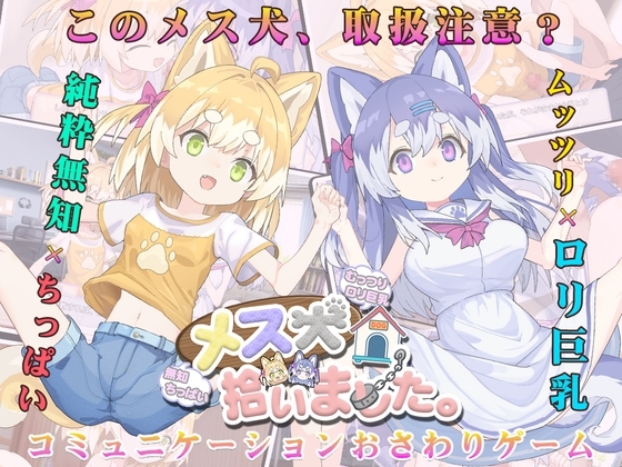 新作[互动SLG/触摸抚摸] 捡到了犬娘。 メス犬、拾いました。Ver1.1.1 内嵌AI汉化版+存档 [910M]-ACG游戏姬