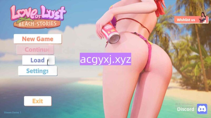 新作[冒险SLG/巨乳爆乳] 爱或欲：海滩故事 Love or Lust Beach Stories Demo 英文步兵版 [3.50G]-ACG游戏姬