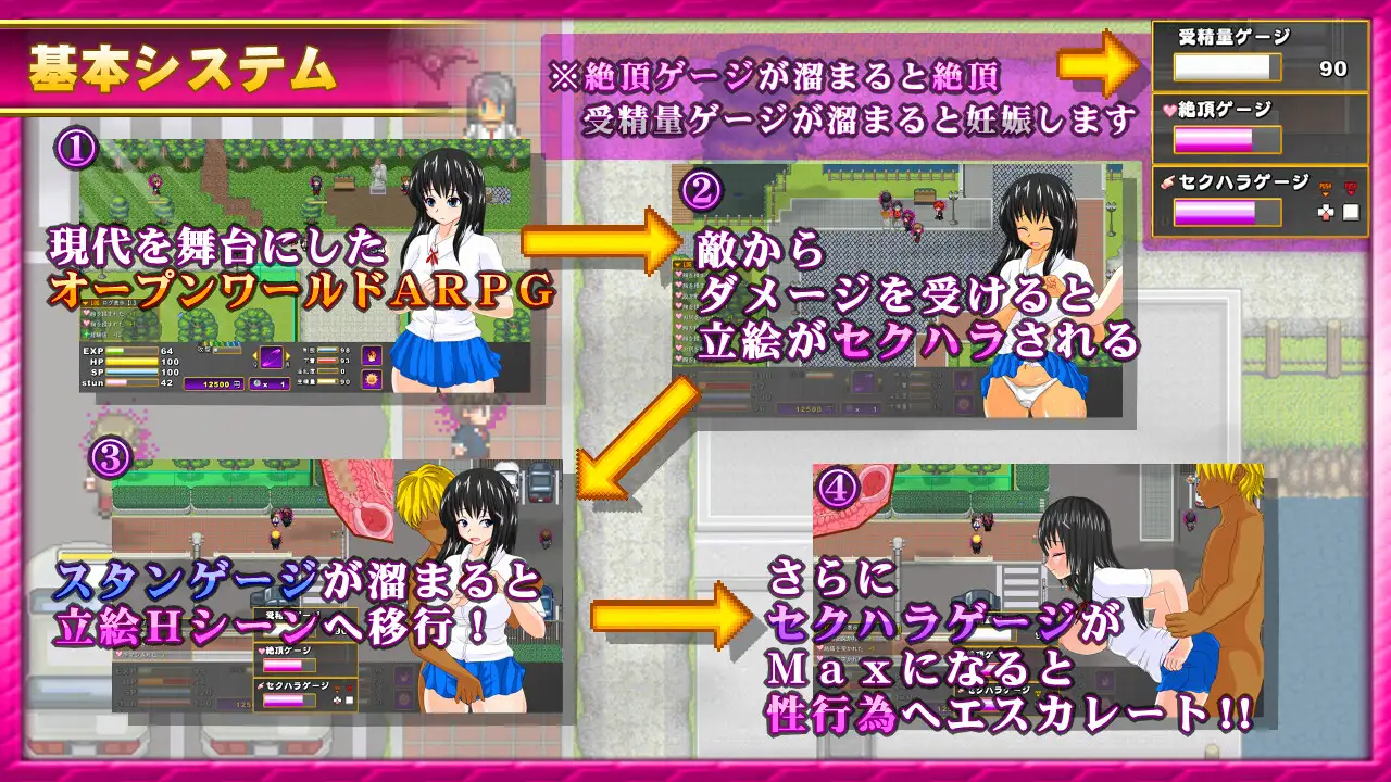 图片[3]-新汉化[日式RPG]  魅魔的宝珠～离家出走少女与两位魅魔～ サキュバスのオーブ ～家出娘と二人の淫魔～ Ver.1.2.1b AI汉化版+全回想存档 [2.0G]-ACG游戏姬